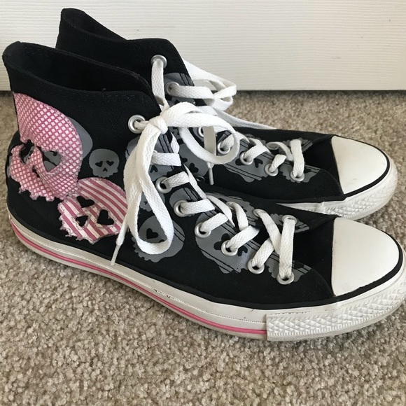 all star skull converse